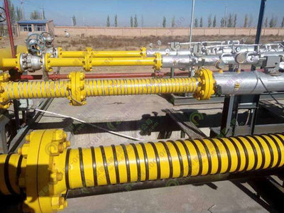 山西應(yīng)縣煤氣站管道保溫采用環(huán)瑞伴熱帶技術(shù)